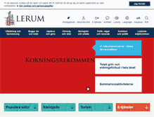 Tablet Screenshot of lerum.se